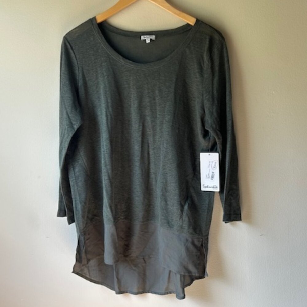 Splendid Linen Jersey Tunic